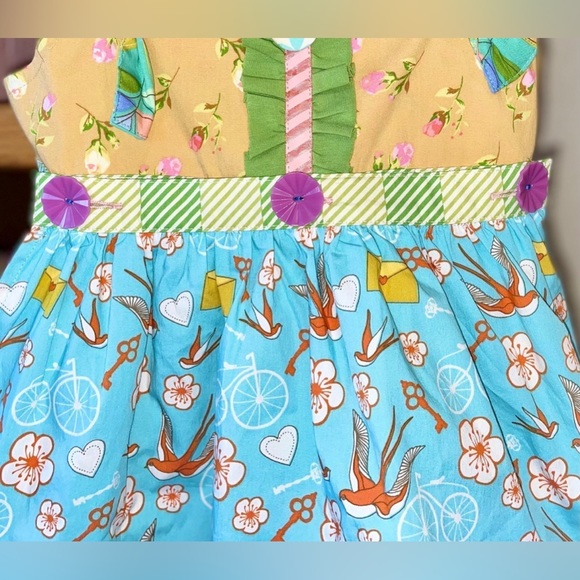 Matilda Jane Funnel Cake Knot dress 6 - Picture 2 of 4
